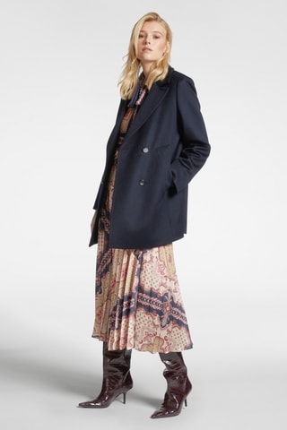 Veste en laine - Bleu nuit