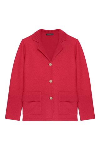 Veste en laine - Rouge