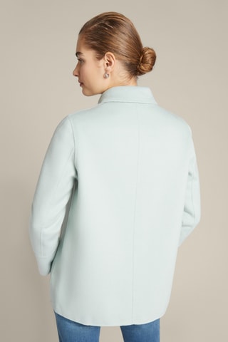 Caban en laine - Vert d’eau