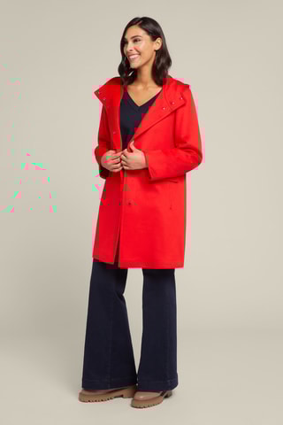 Manteau en laine - Rouge