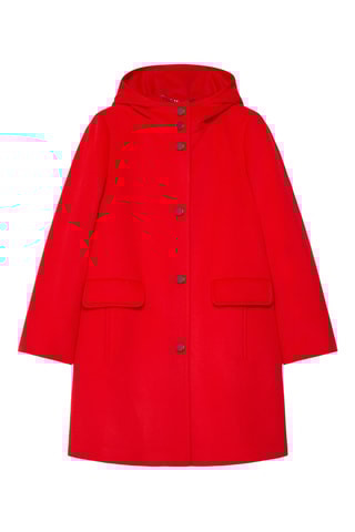 Manteau en laine - Rouge