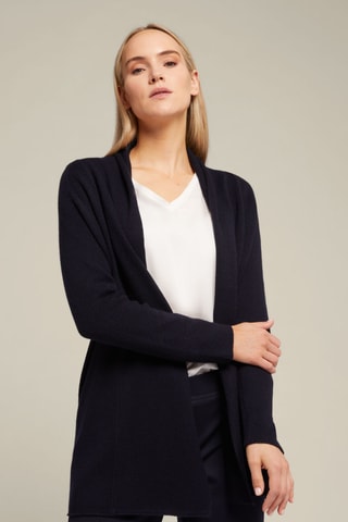 Gilet en laine - Bleu marine