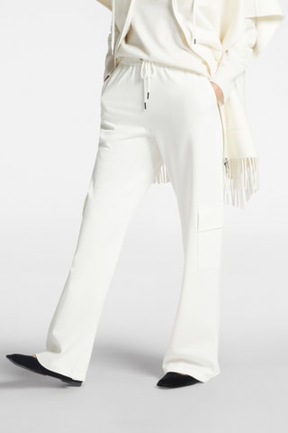 Pantalon cargo - Blanc