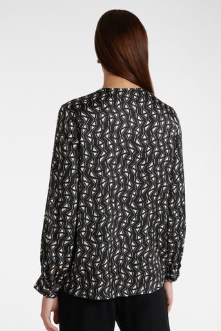 Blouse - Noir et écru