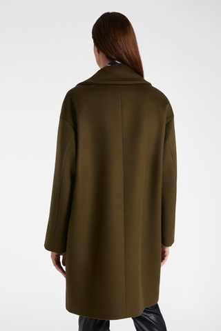 Manteau en laine - Vert olive