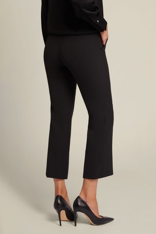 Pantalon flare 7/8 - Noir