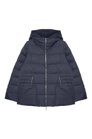 Doudoune à capuche - Bleu marine