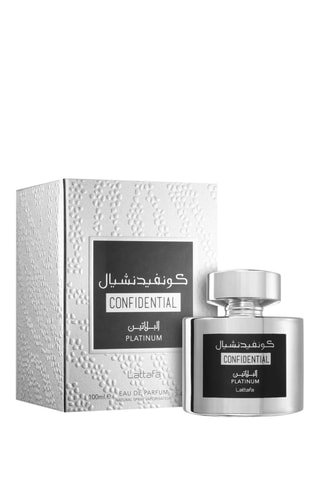 Confidential Platinum Lattafa - Eau de parfum 100 ml - Chipre