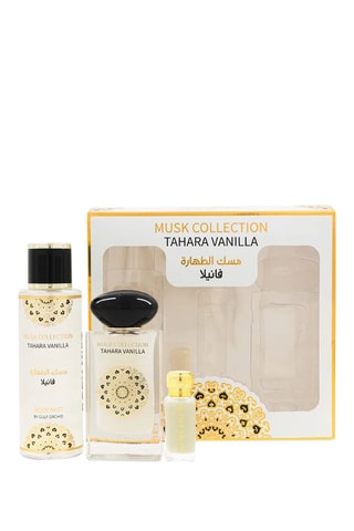 Estuche Tahara Vanille Gulf Orchid - BM 250ml, EDP 60 ml y Aceite perfumado 12 ml - Florales, afrutados y dulces
