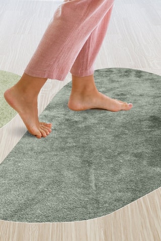 2 alfombras vinílicas Forma Verde