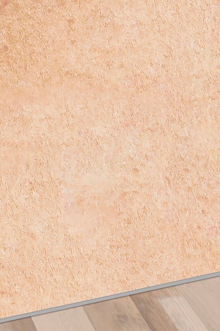 Alfombra vinílica Ania Naranja y azul cobalto