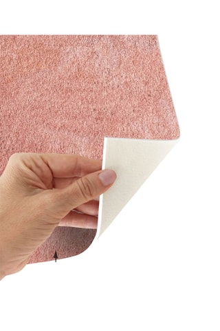 Alfombra vinílica Gstaad Rosa y marrón