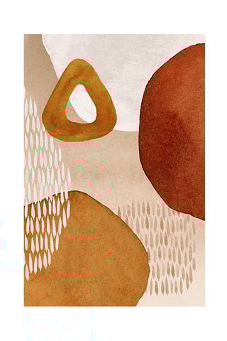 Alfombra vinílica Irina - Tierra batida y beige