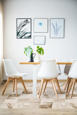 Alfombra vinílica Apofis - Imitación mármol.