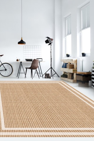 Alfombra vinílica Agnan Beige