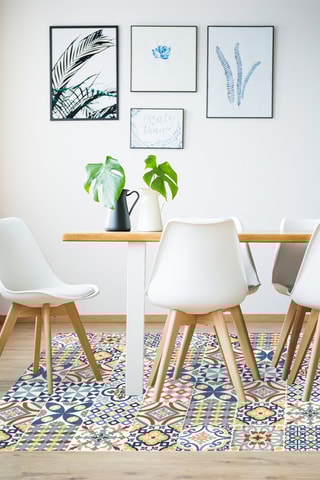 Alfombra vinílica Piug i Cadafalch -  Multicolor