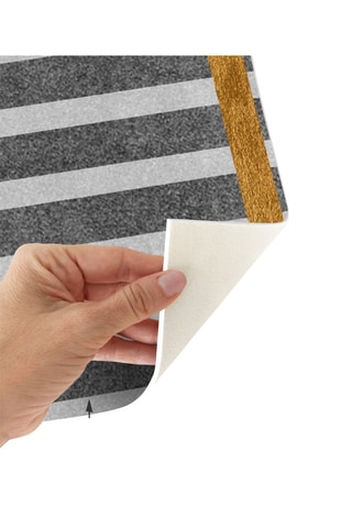 Alfombra vinílica Formigal Marrón y gris