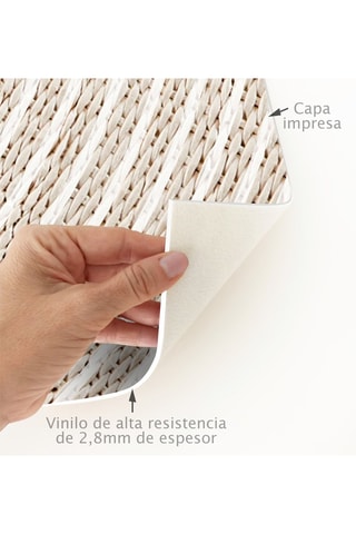 Alfombra vinílica Bangkok - Beige