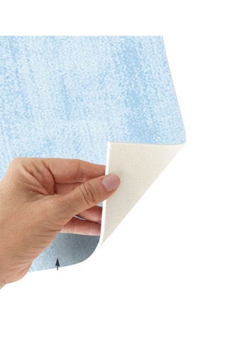 Alfombra vinílica Megève Rosa y azul