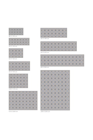 Alfombra vinílica Aristocracy - Marrón y gris