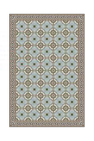 Alfombra Diva - Azul y rojo