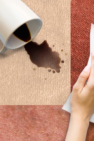 Alfombra vinílica Glam Fusion - Rojo y rosa