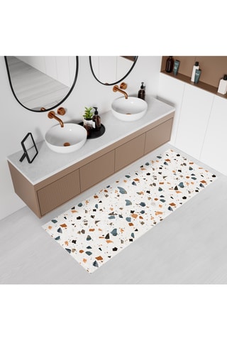 Alfombra vinílica Ruth - Blanco