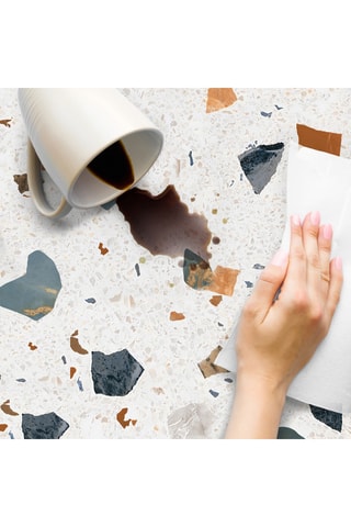 Alfombra vinílica Ruth - Blanco