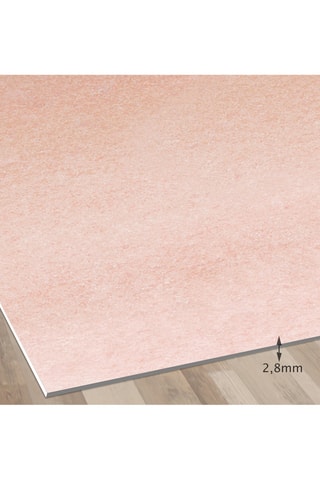 Alfombra vinílica Natalie - Marrón y beige