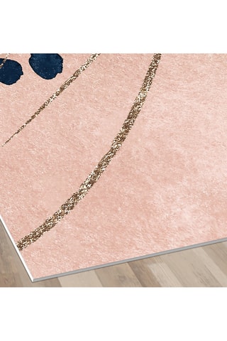 Alfombra vinílica Yarina - Rojo y azul