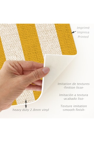 Alfombra vinílica Mostaza - Amarillo