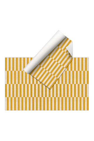 Alfombra vinílica Mostaza - Amarillo