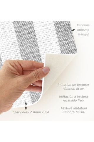 Alfombra vinílica Dynamic - Gris