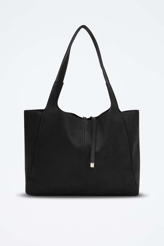 Bolso de nobuk - Negro