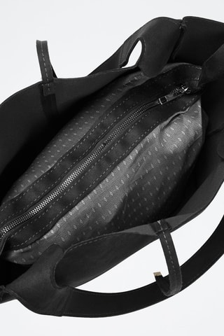 Bolso de nobuk - Negro