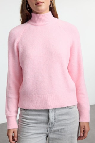 Jersey regular fit - Rosa