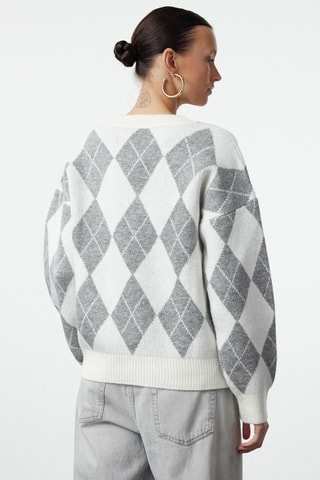 Jersey - Gris y crudo