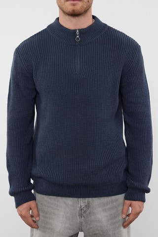 Jersey regular fit - Índigo