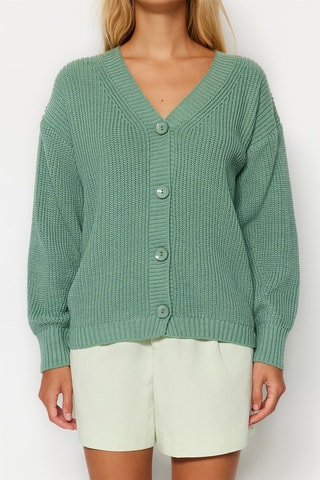Cárdigan - Verde agua