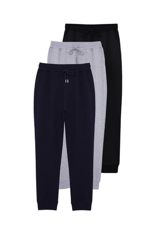 3 joggings - Negro