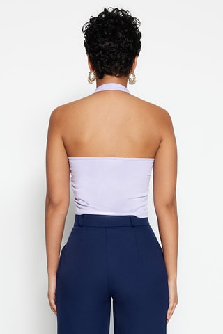 Pantalón wide leg - Azul