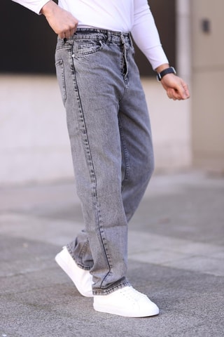 Vaquero relaxed fit - Gris