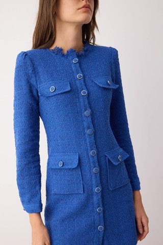 Vestido camisero - Azul