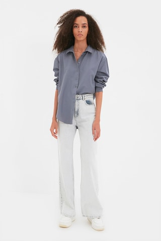 Camisa loose - Antracita