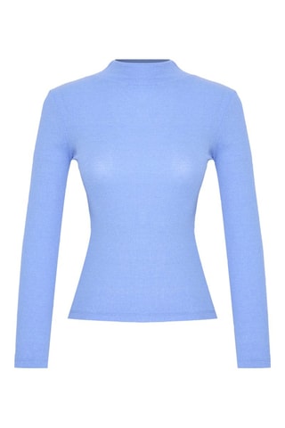 Jersey fino - Celeste