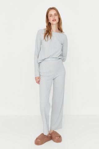Pijama de tiro alto - Gris