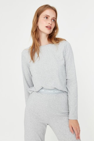 Pijama de tiro alto - Gris