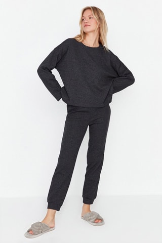 Pijama - Gris oscuro jaspeado