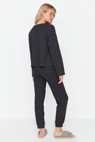 Pijama - Gris oscuro jaspeado