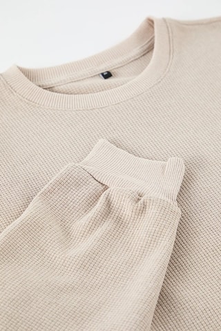 Sudadera oversize - Camel